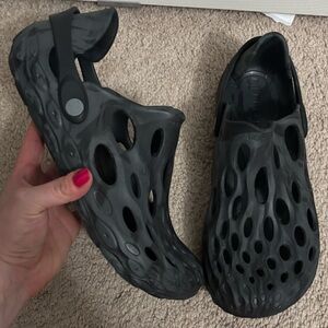 Merrell | Hydro Moc Marbled‎ Black Women's Sz 9 Slip On Sport Water Shoes